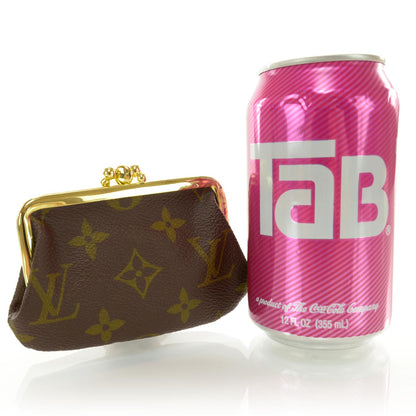 Louis Vuitton Monogram Kisslock Coin Purse 2 of 5