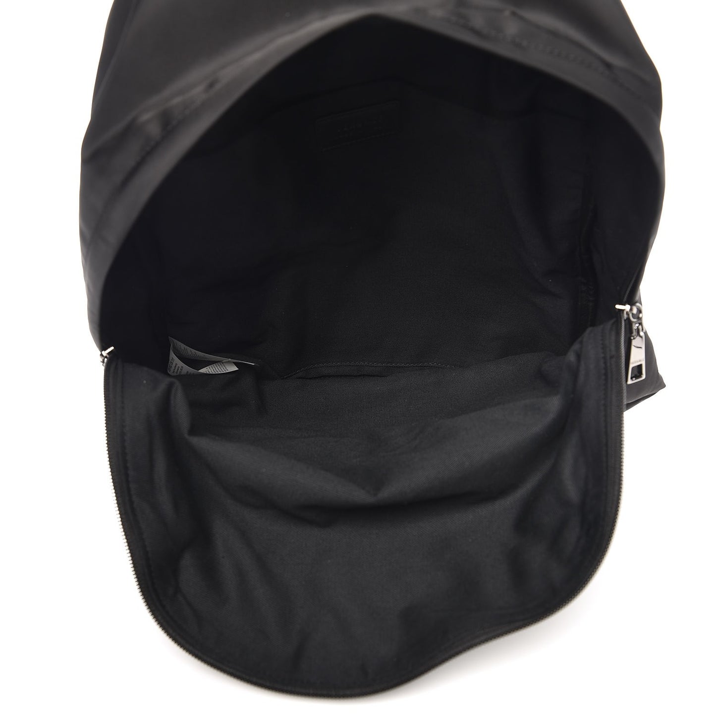 Nylon Palazzo Medusa Backpack Black