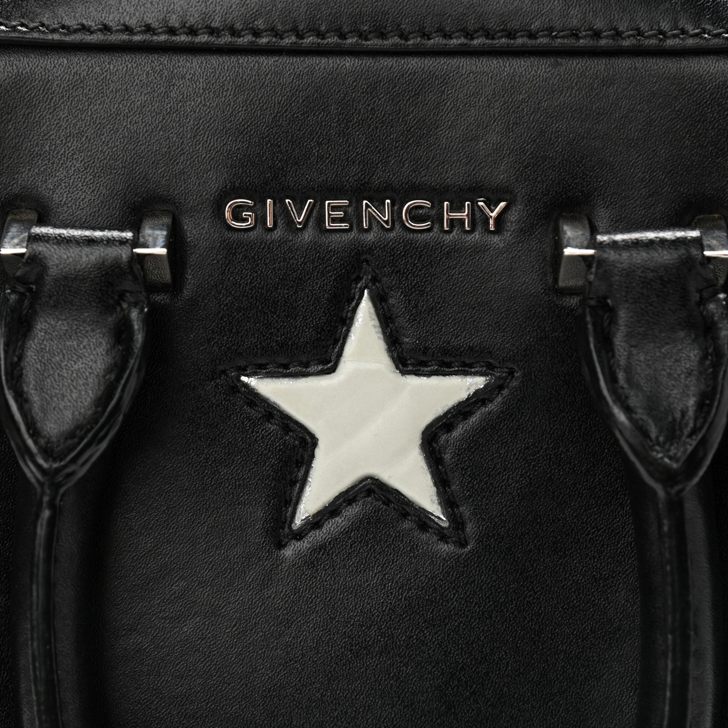 Givenchy Calfskin Star Micro Lucrezia Black Silver 10 of 10