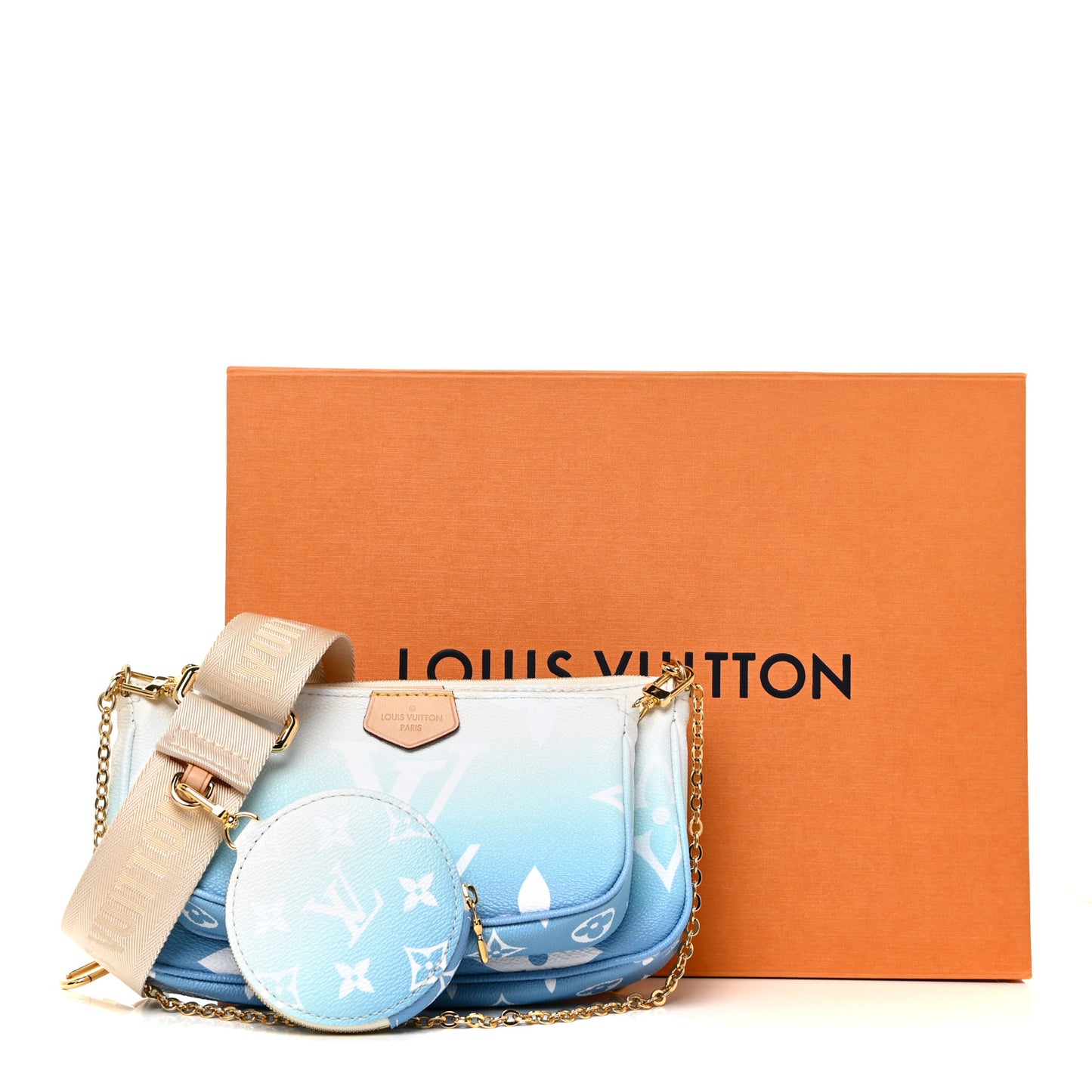 Monogram Giant By The Pool Multi Pochette Accessories Blue