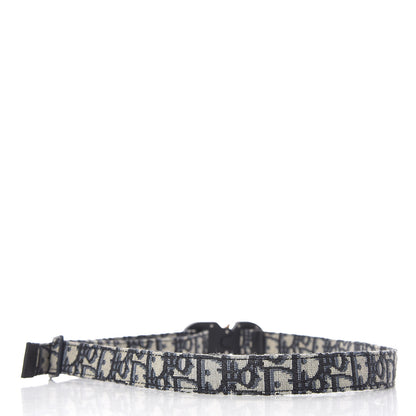 Christian Dior Oblique Belt 85 Blue 3 of 3