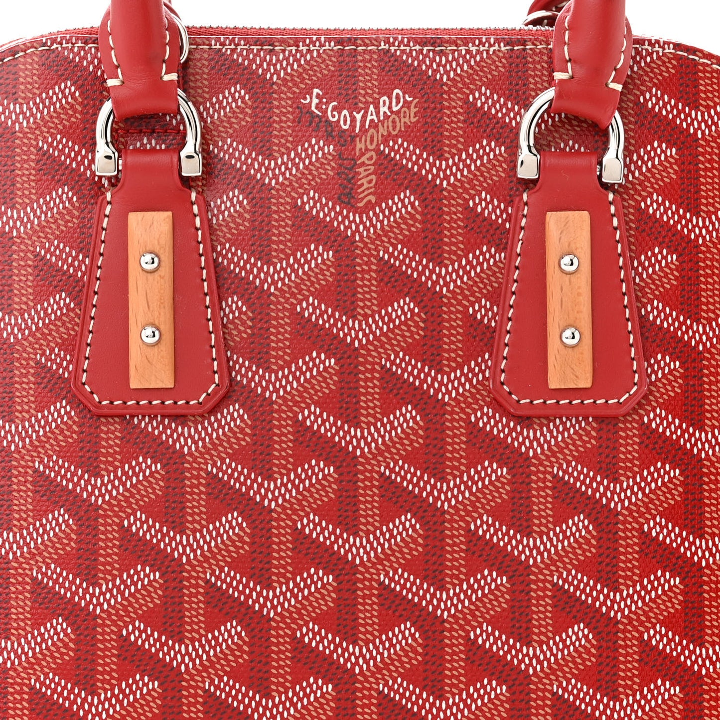 Goyardine Mini Vendome Red