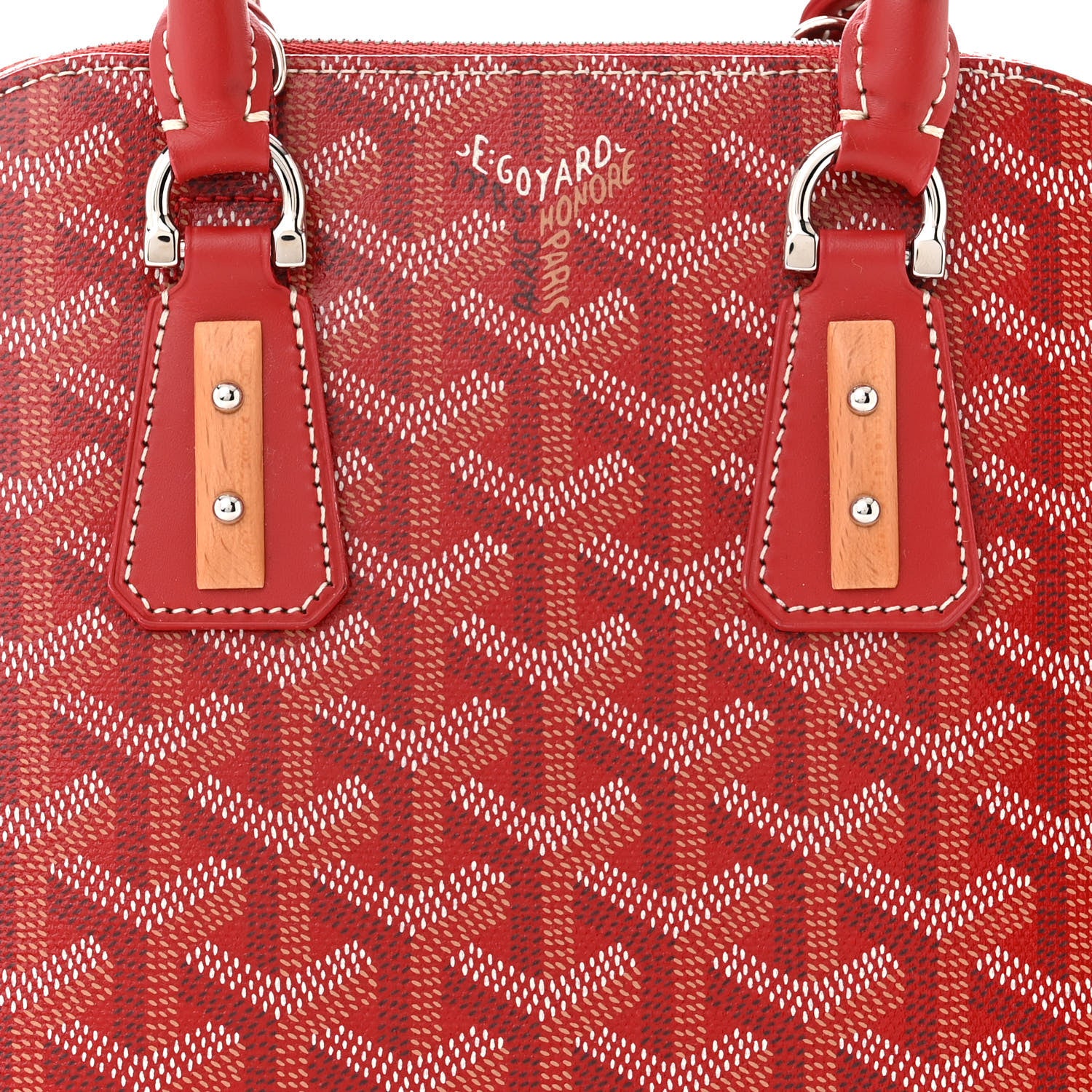 Goyard Goyardine Mini Vendome Red 7 of 9