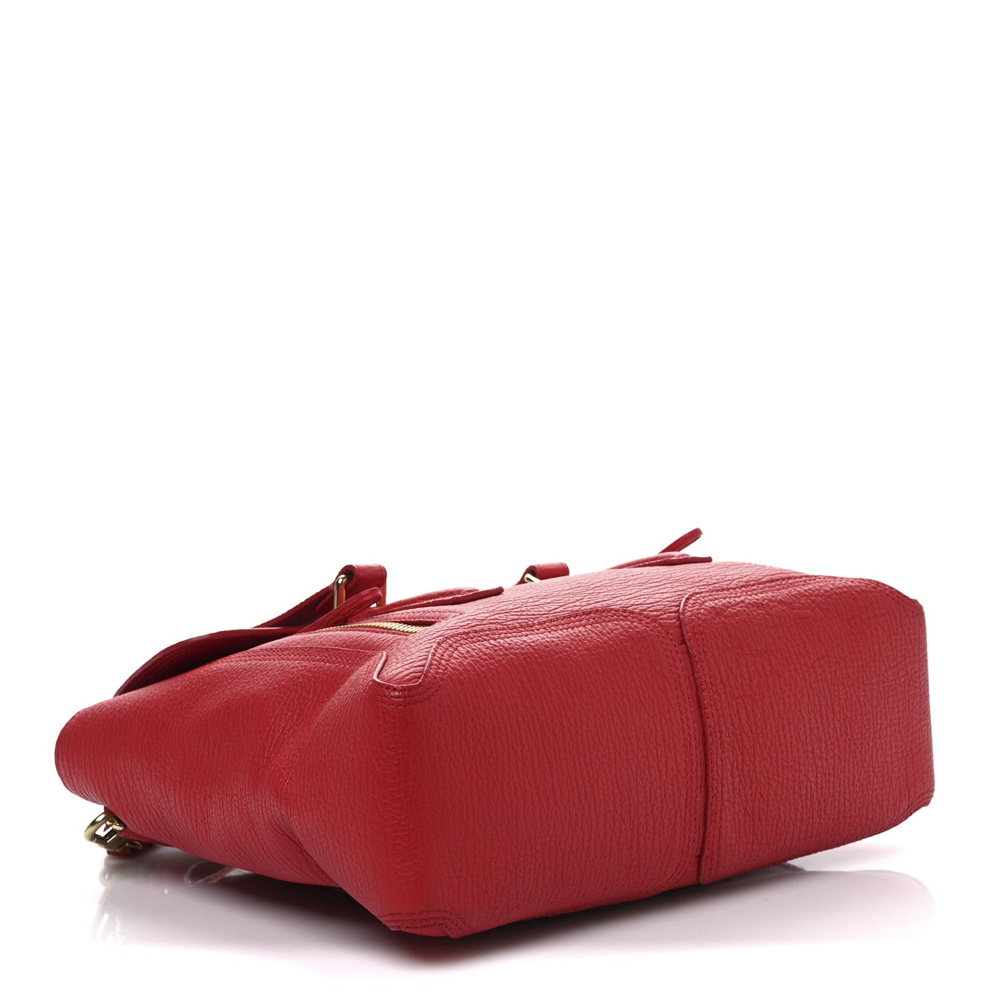 Textured Calfskin Medium Pashli Satchel Red