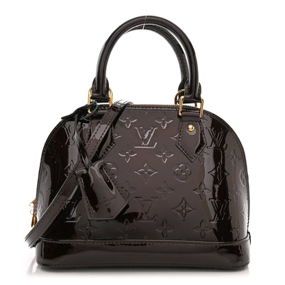 Louis Vuitton Vernis Alma BB Amarante 1 of 10