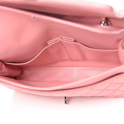 Chanel Lambskin Quilted Medium Double Flap Light Pink 8 of 10