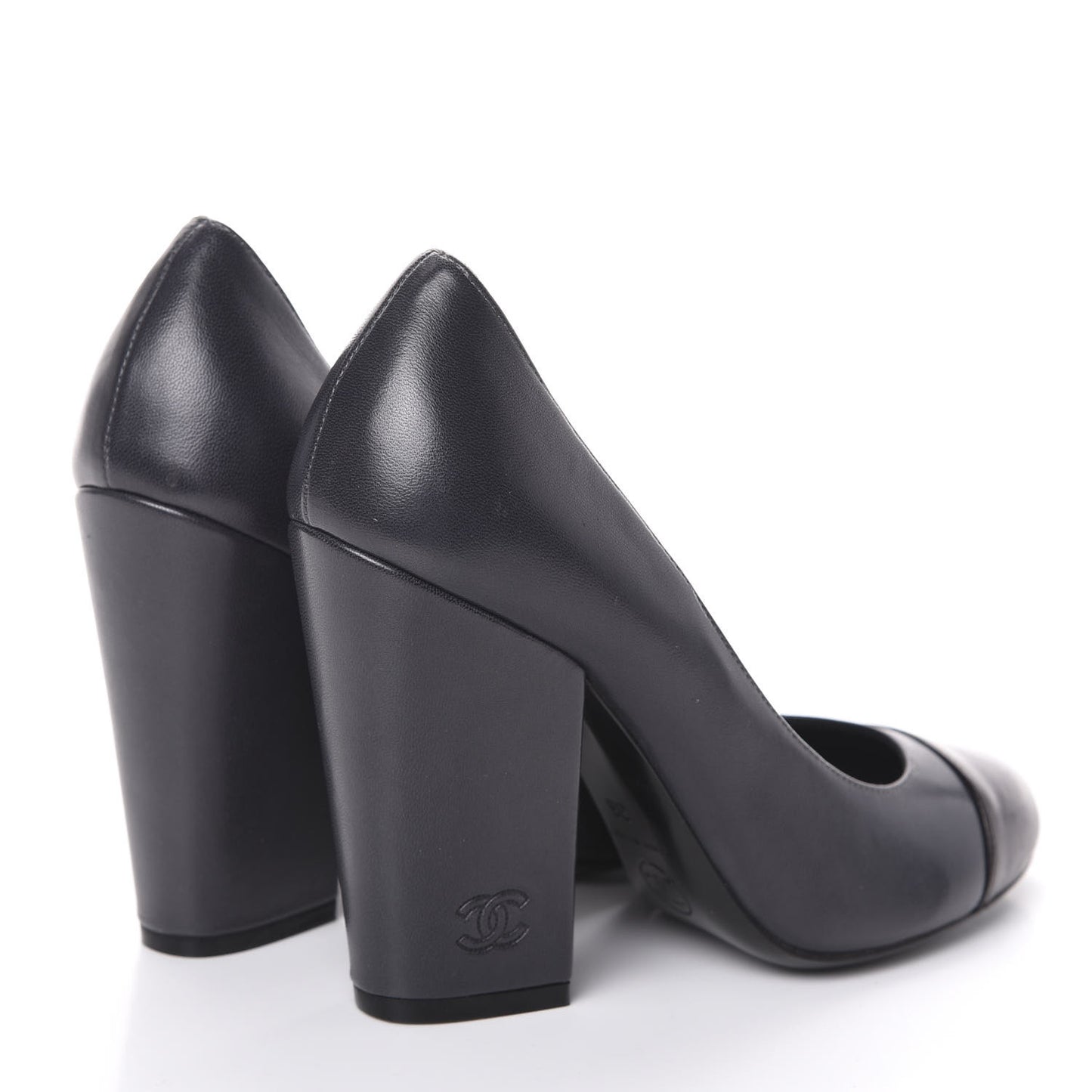 Lambskin Escarpins CC Pumps 36 Dark Grey