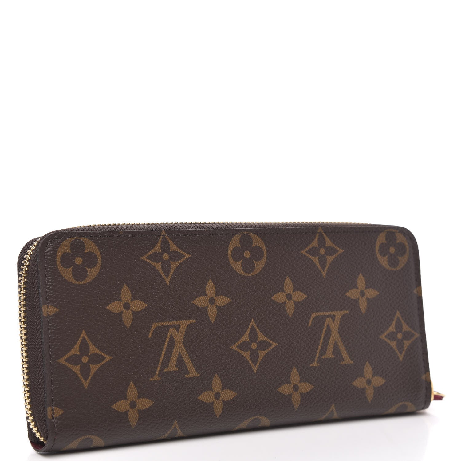 Louis Vuitton Monogram Clemence Wallet Fuchsia 3 of 8