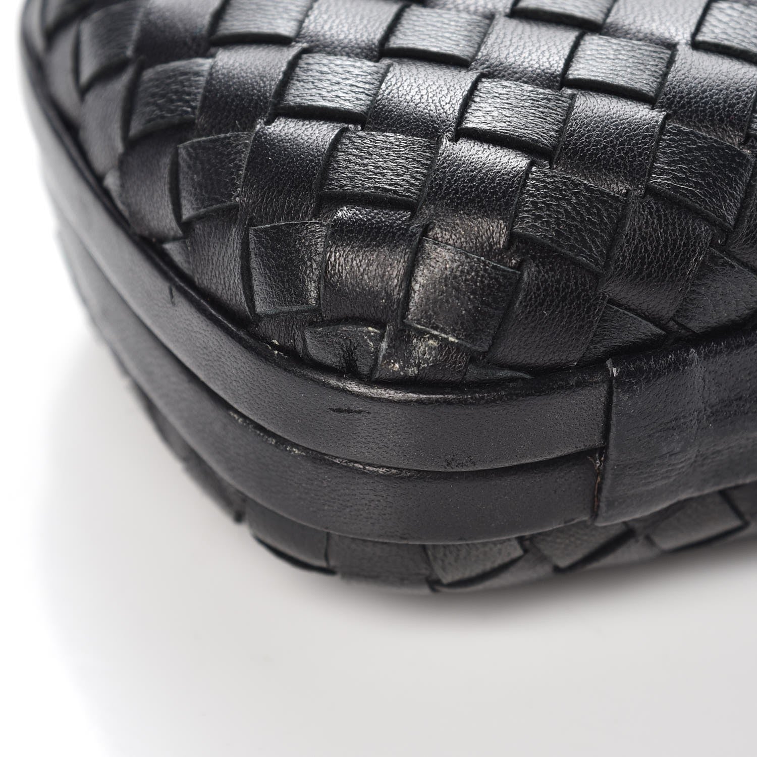 Bottega Veneta Nappa Intrecciato Knot Studded Clutch Black 10 of 15