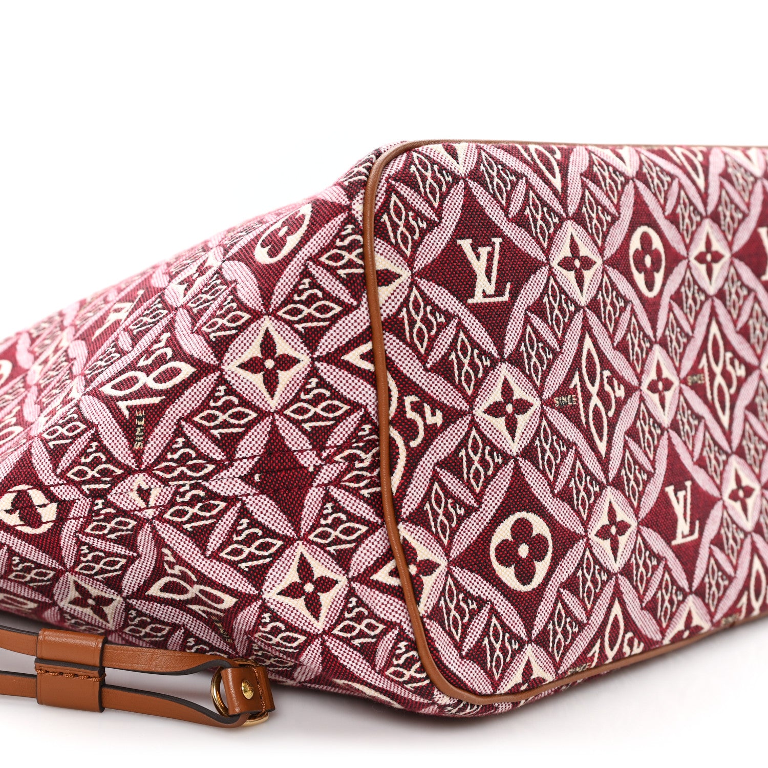 Louis Vuitton Jacquard Since 1854 Neverfull MM Bordeaux 9 of 10