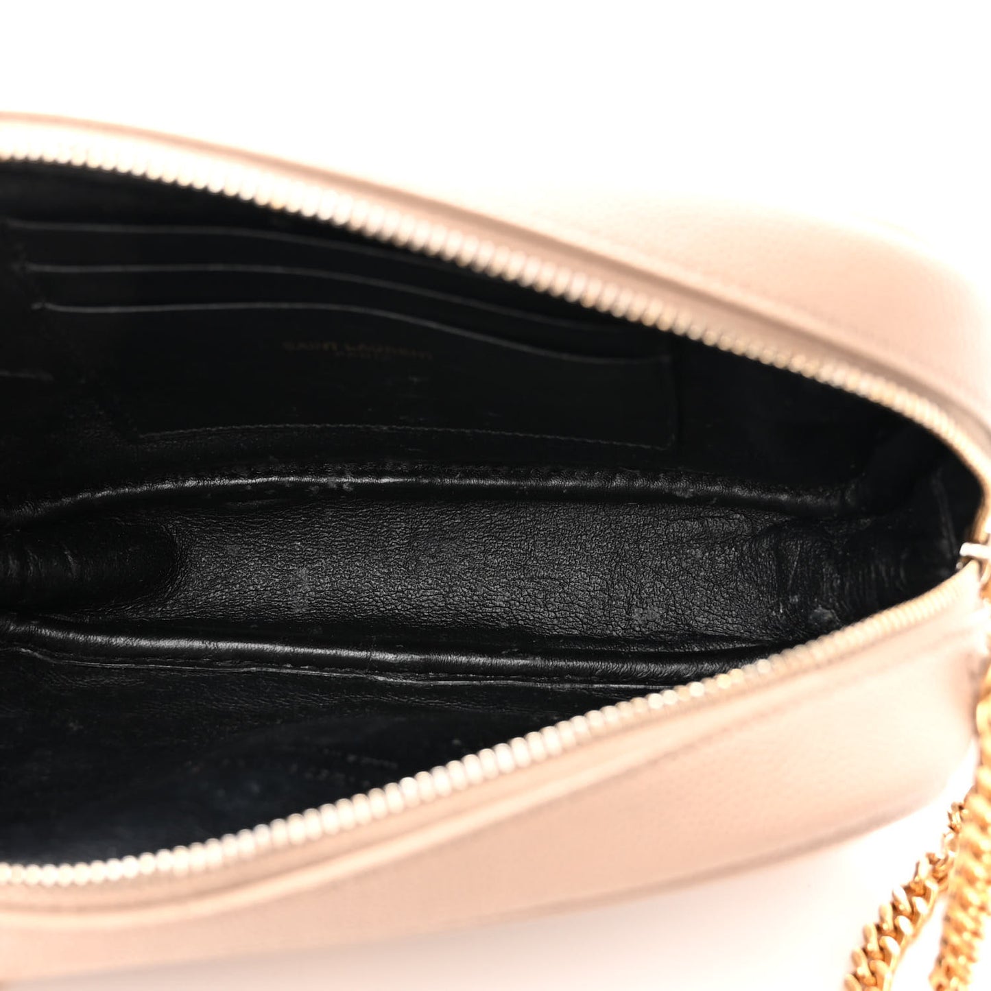Grain De Poudre Matelasse Monogram Mini Lou Camera Bag Dark Beige