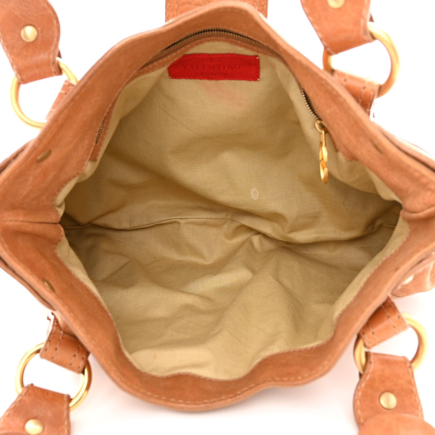 Valentino Garavani Calfskin Catch Hobo Brown 5 of 16