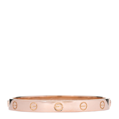 Cartier 18K Pink Gold LOVE Bracelet 16 1 of 5