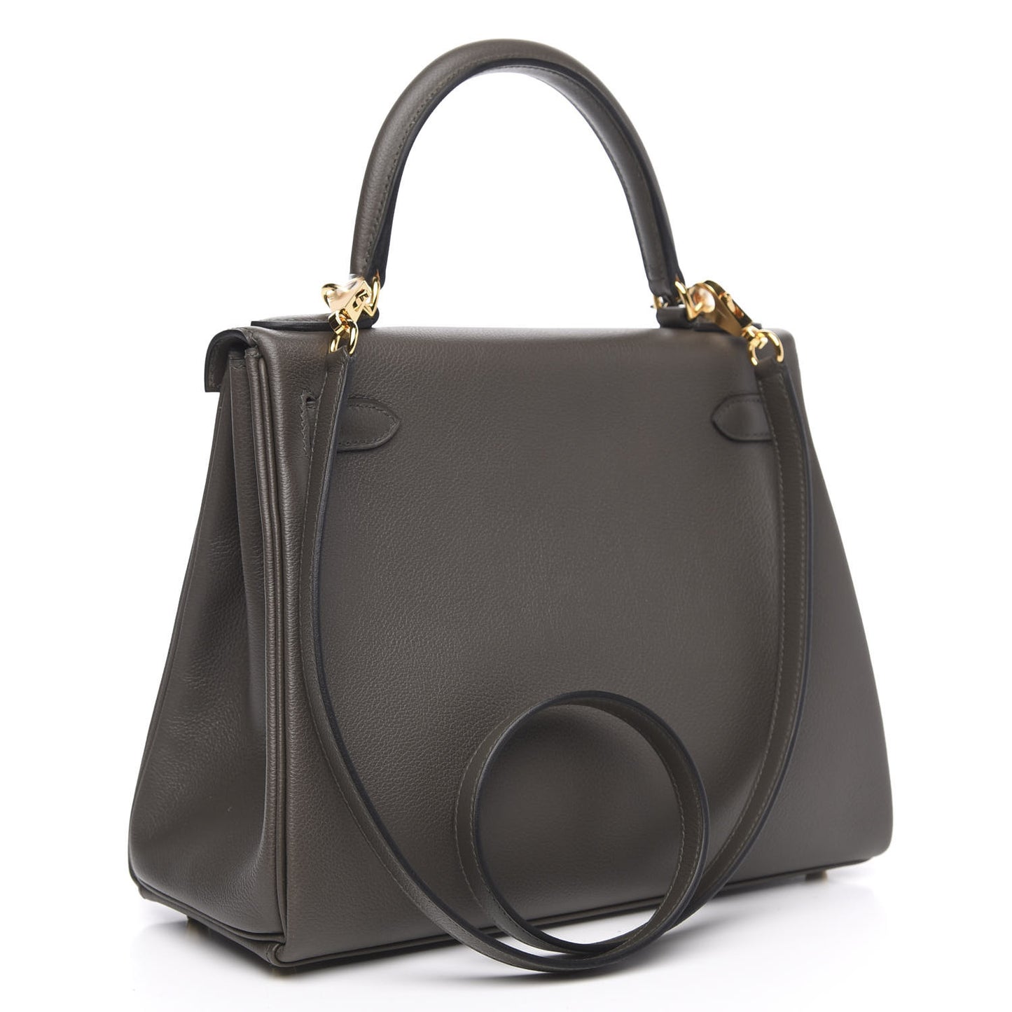 Evercolor Kelly Retourne 28 Vert De Gris