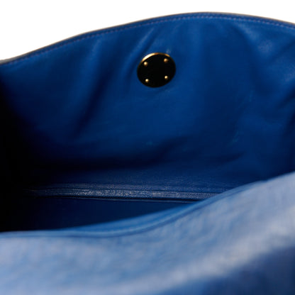 Hermes Ostrich Lindy 26 Bleu Iris 9 of 9