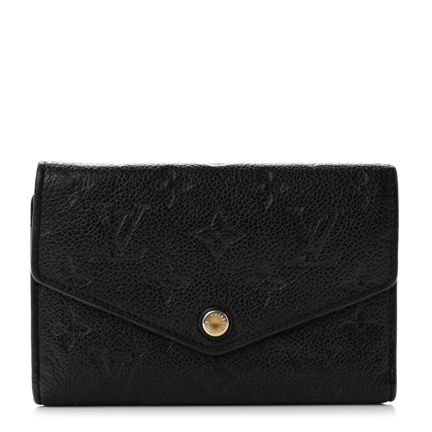 Louis Vuitton Empreinte Compact Curieuse Wallet Black 1 of 9