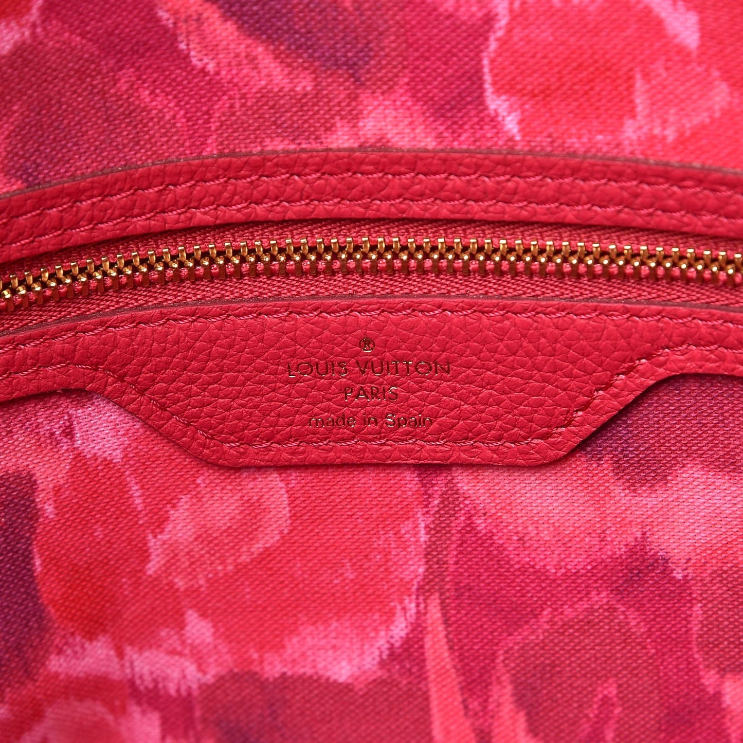 Monogram Articles de Voyage Ikat Neverfull MM Rose Indien