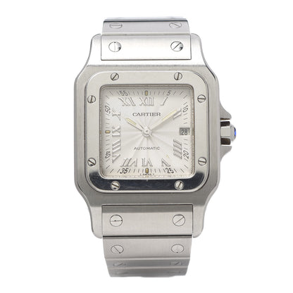 Cartier Stainless Steel 29mm Santos De Cartier Galbee Automatic Watch 1 of 5