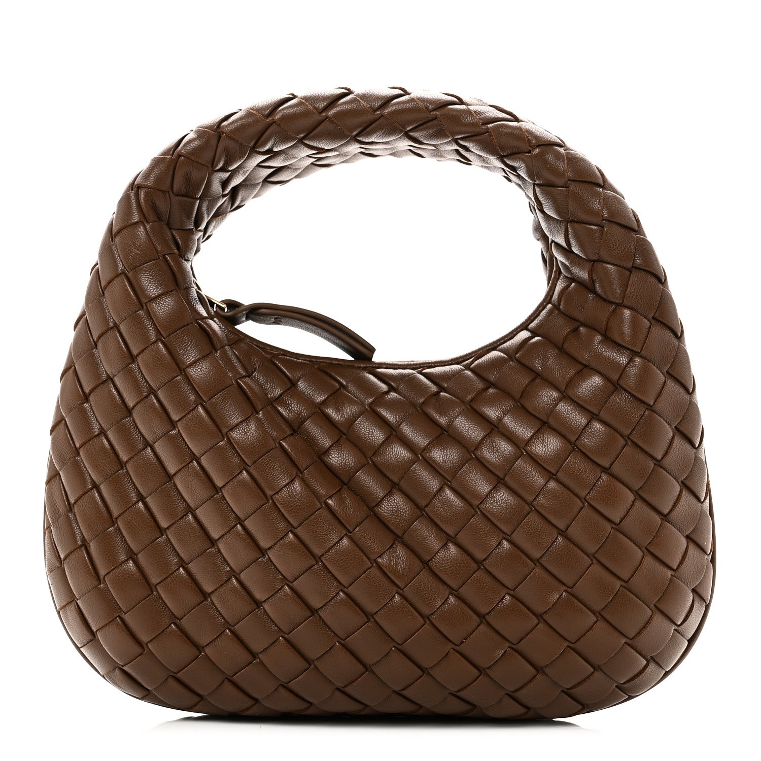 Bottega Veneta Nappa Intrecciato Baby Veneta Hobo Nocciola 1 of 10