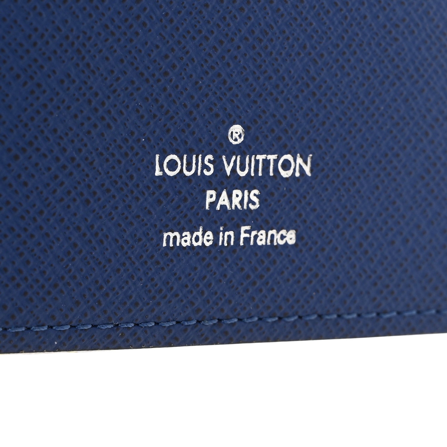 Louis Vuitton Taigarama Brazza Wallet NM Cobalt 6 of 6