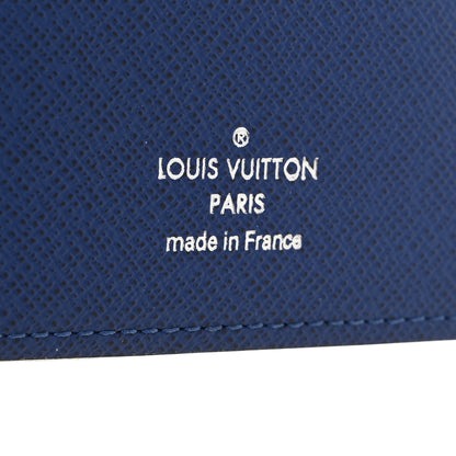 Louis Vuitton Taigarama Brazza Wallet NM Cobalt 6 of 6