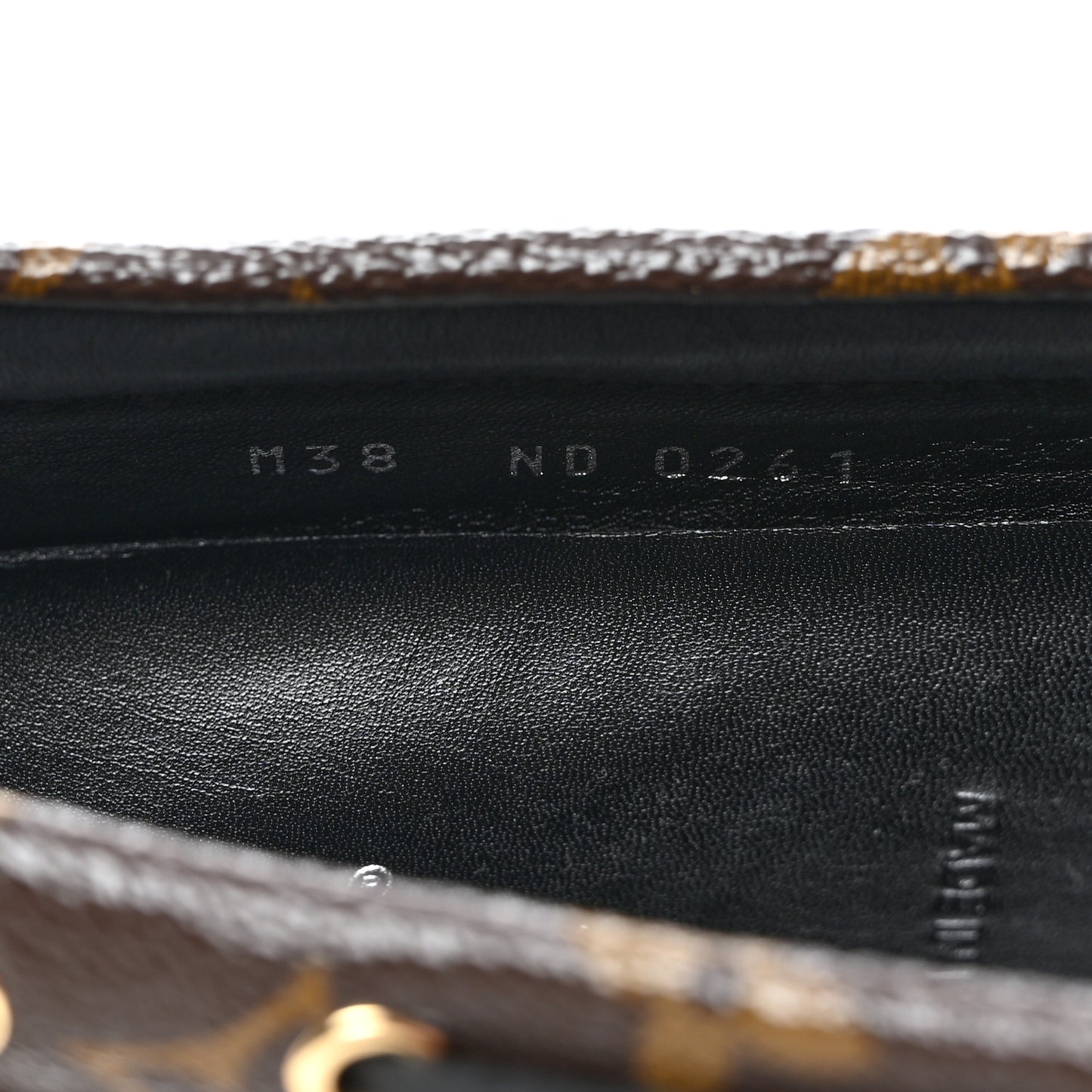 Patent Monogram Gloria Loafers 38