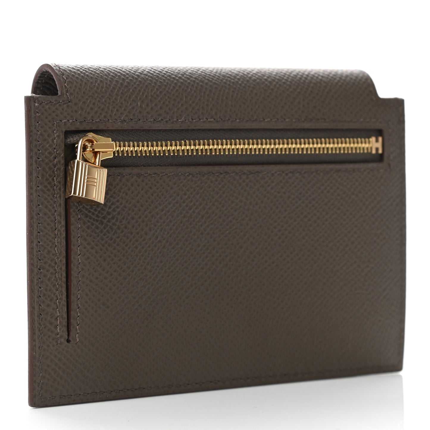 Epsom Kelly Pocket Compact Wallet Etain