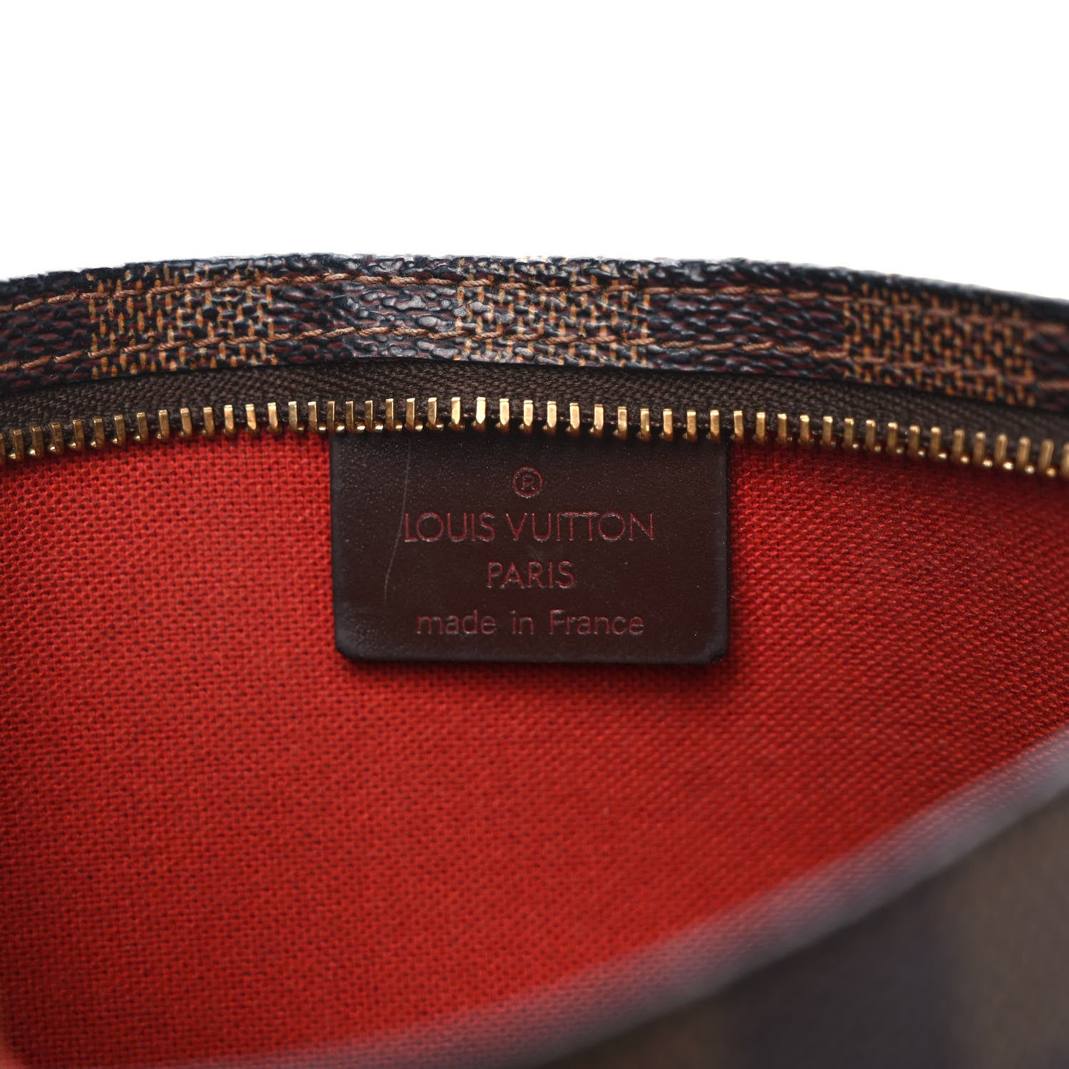 Louis Vuitton Damier Ebene Navona Pochette Accessories 6 of 9
