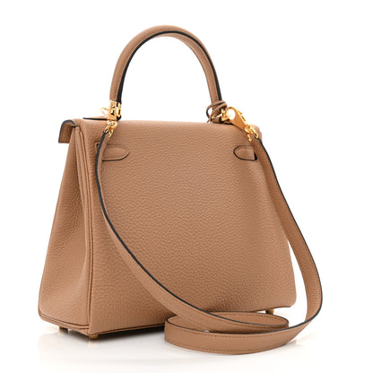Hermes Togo Kelly Retourne 25 Chai 3 of 11