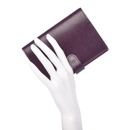 Louis Vuitton Epi Small Ring Agenda Cover Cassis 2 of 7