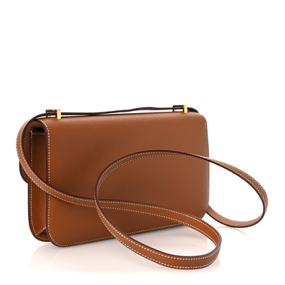 Hermes Epsom Constance 1-Elan Gold Gold 4 of 14
