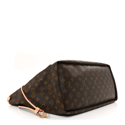 Louis Vuitton Monogram Stamped Inside Out Neverfull Bandouliere GM Beige 4 of 10