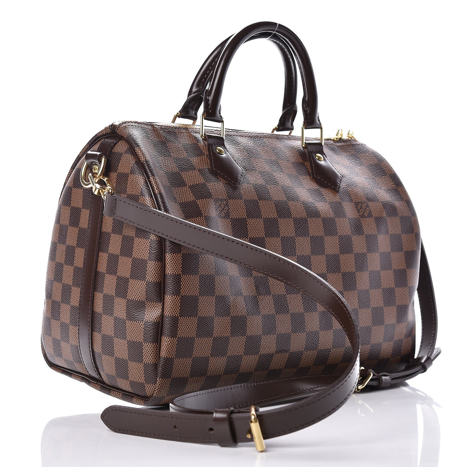 Louis Vuitton Damier Ebene Speedy Bandouliere 30 4 of 10