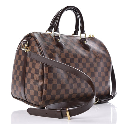 Louis Vuitton Damier Ebene Speedy Bandouliere 30 4 of 10