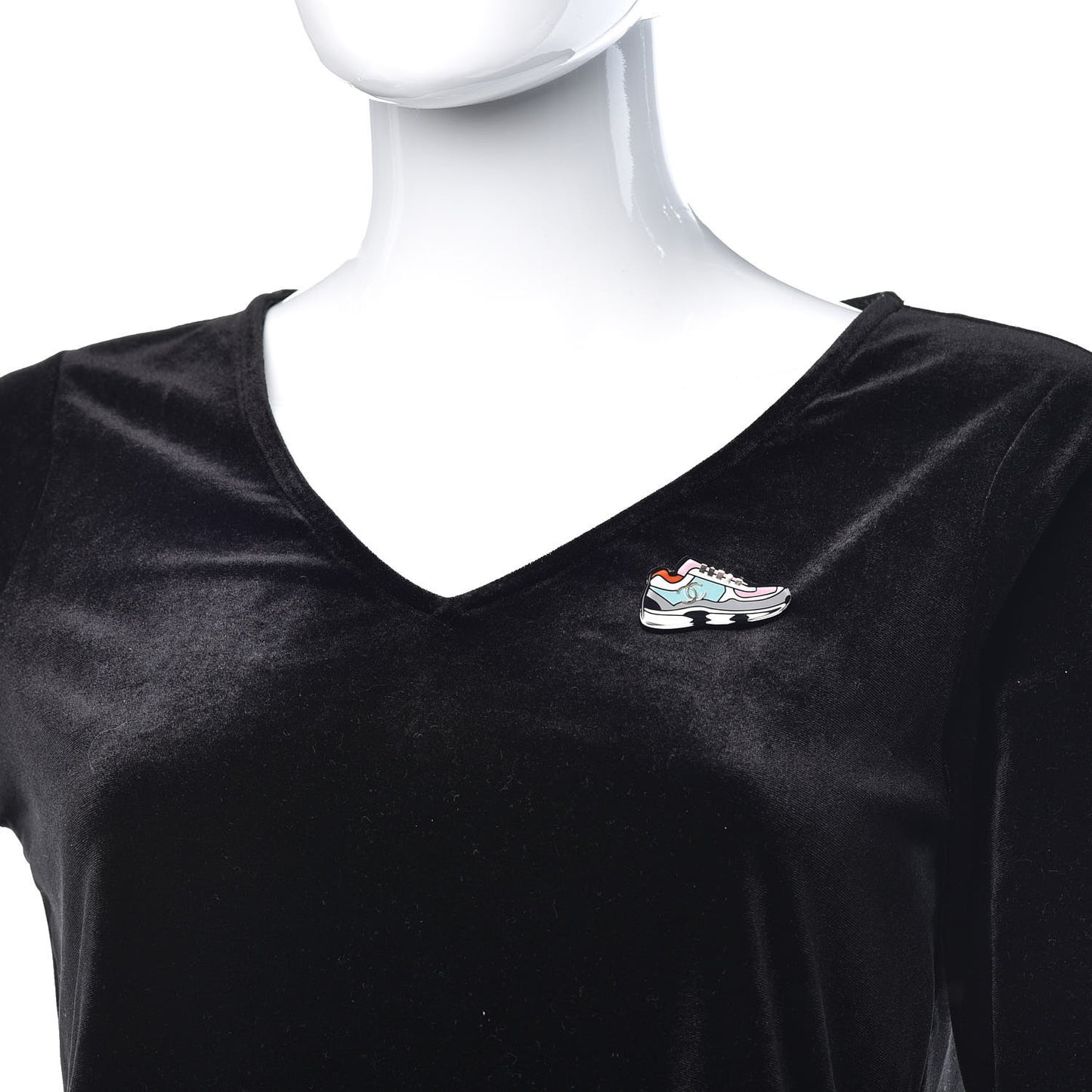 Resin Icon Manga Sneaker Brooch Multicolor