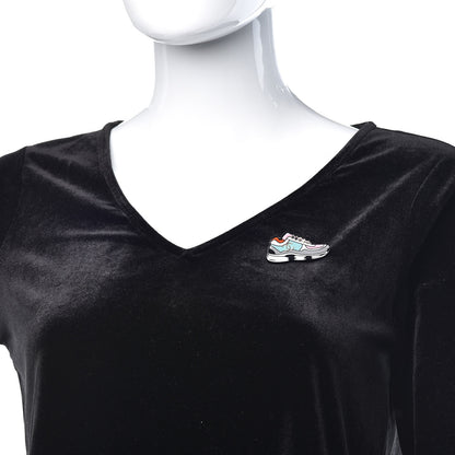 Chanel Resin Icon Manga Sneaker Brooch Multicolor 2 of 4