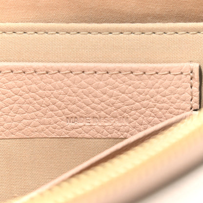 Chloe Grained Calfskin Joe Clutch Cement Pink 7 of 11