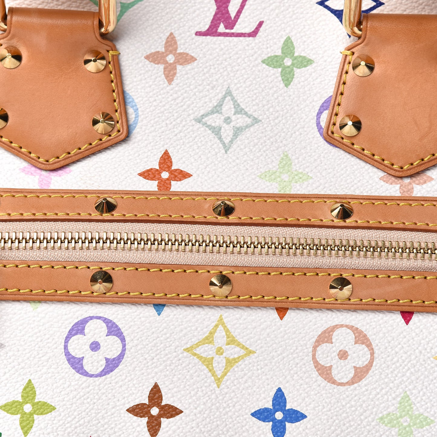 Monogram Multicolor Alma White