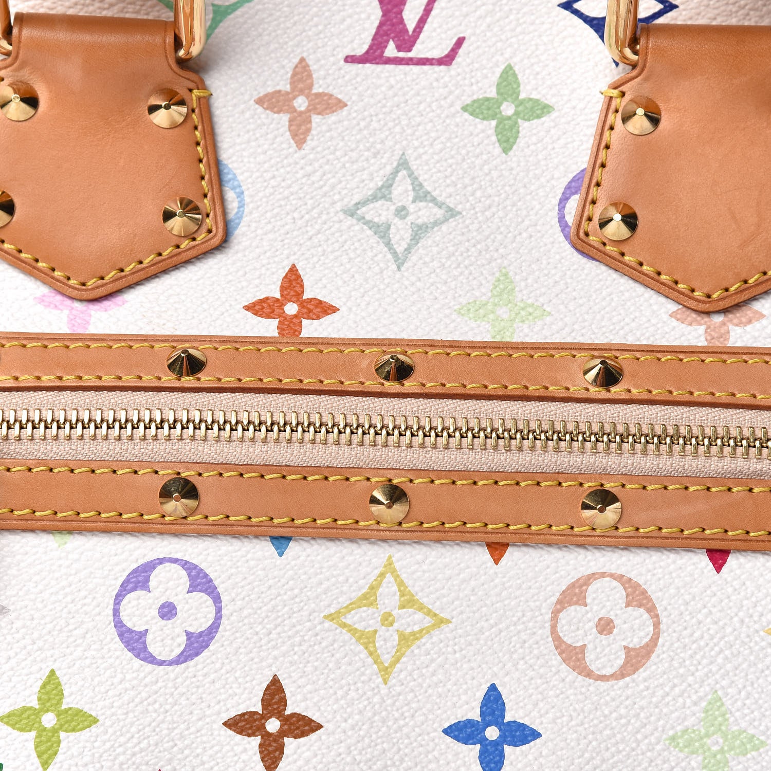 Louis Vuitton Monogram Multicolor Alma White 14 of 14
