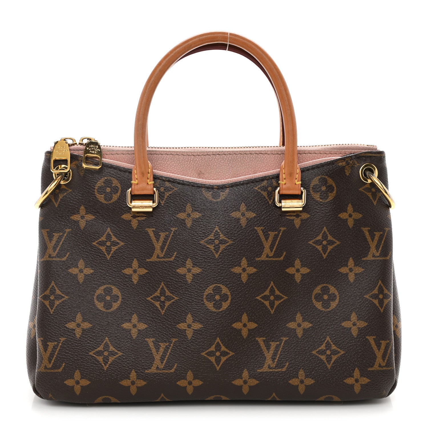 Louis Vuitton Monogram Pallas BB Rose Ballerine 1 of 8