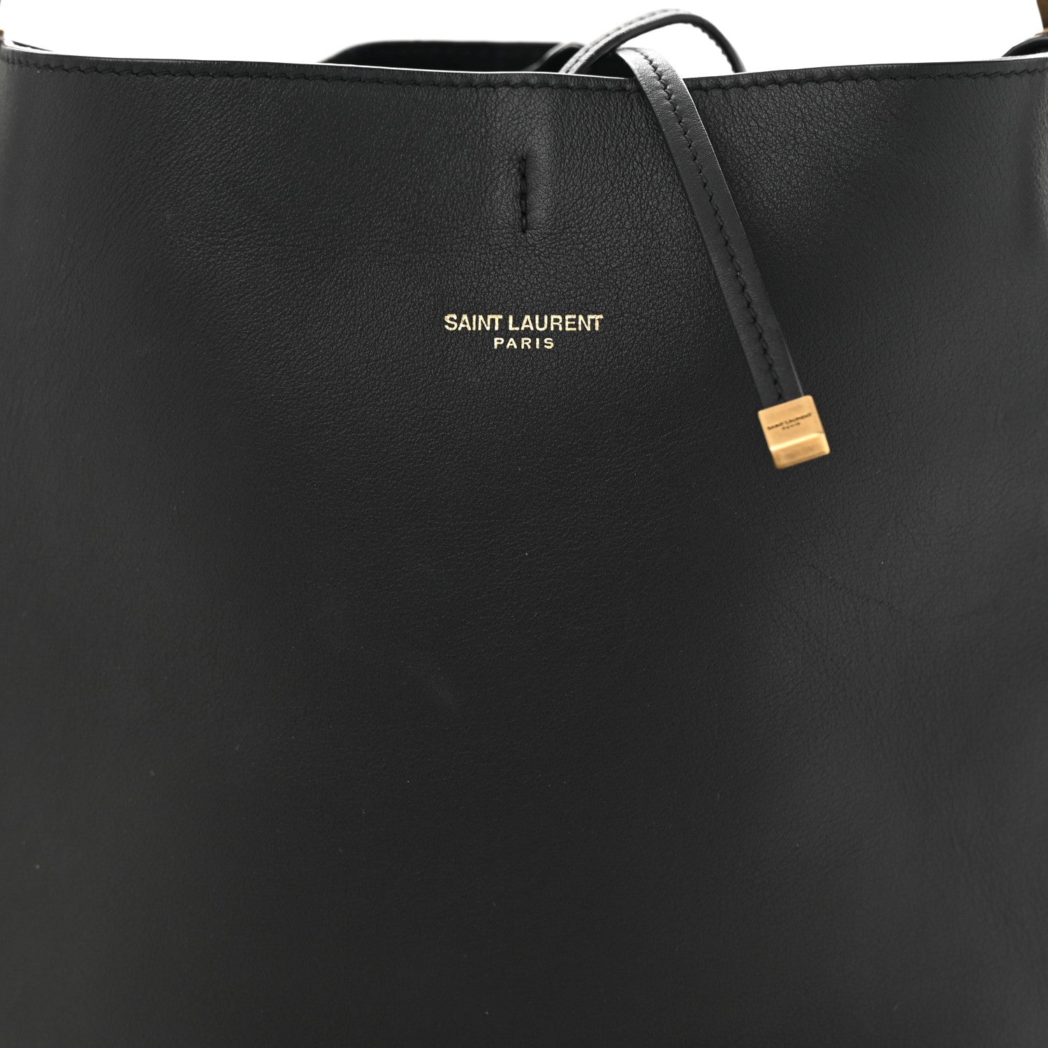 Saint Laurent Smooth Calfskin Small Suzanne Hobo Black 7 of 9