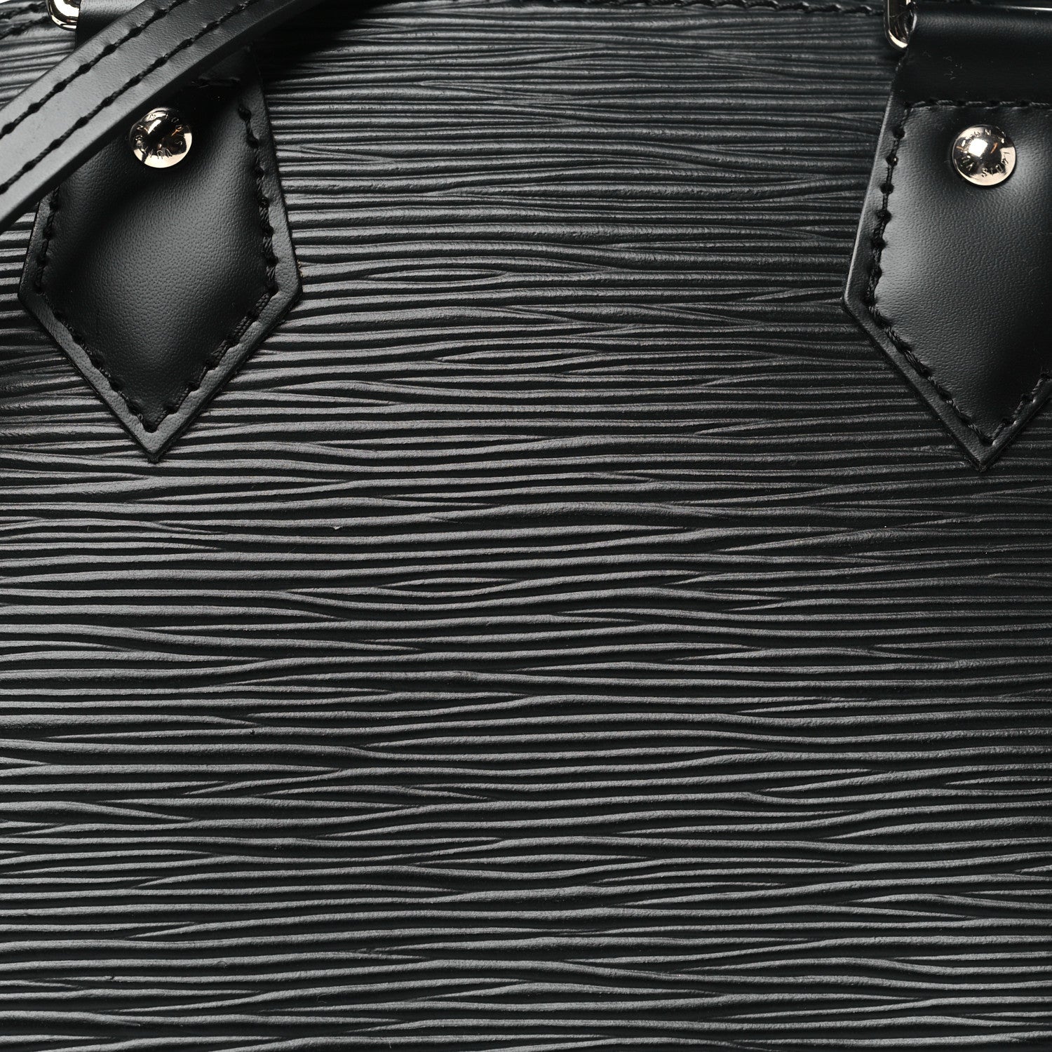 Louis Vuitton Epi Alma BB Black 7 of 10