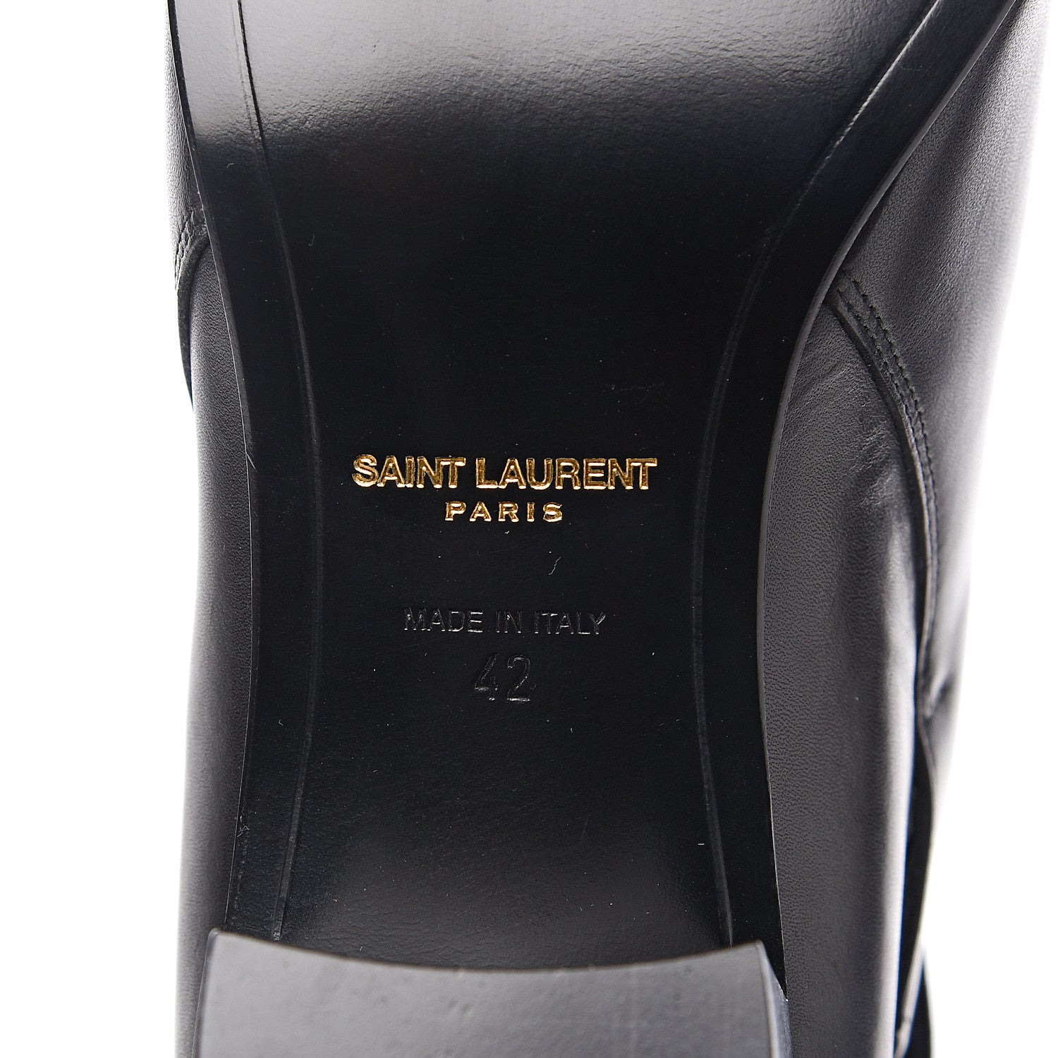 Saint Laurent Smooth Jodhpur Calfskin Blake Ankle Boots 42 Black 5 of 8