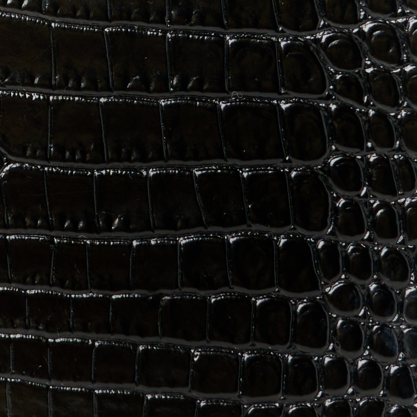 Calfskin Crocodile Embossed Nano Sac De Jour Black