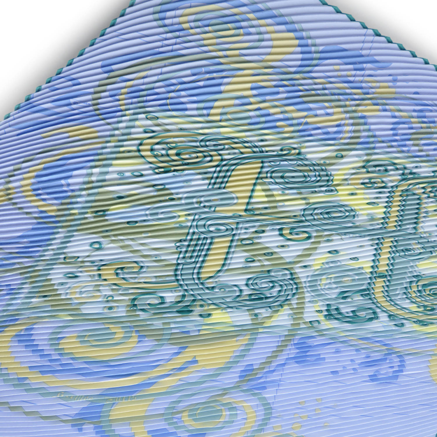 Hermes Silk Plisse Comme Histoires Scarf 90 6 of 8