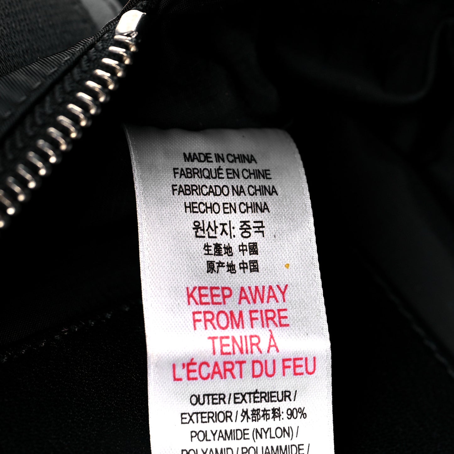Econyl Logo Print Bum Bag Black