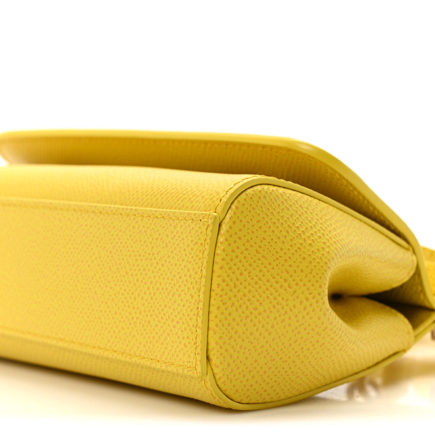 Dauphine Mini Miss Sicily Bag Yellow