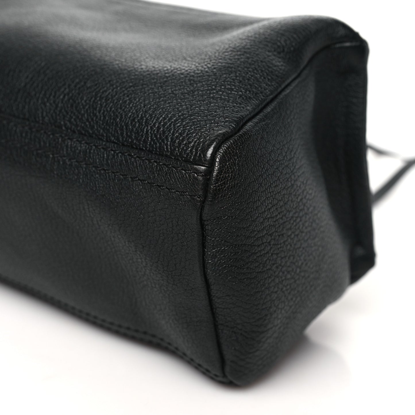 Sugar Goatskin Mini Pandora Black
