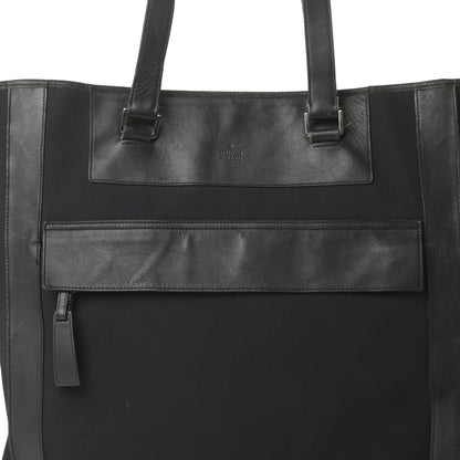 Gucci Nylon Calfskin Tote Black 8 of 20