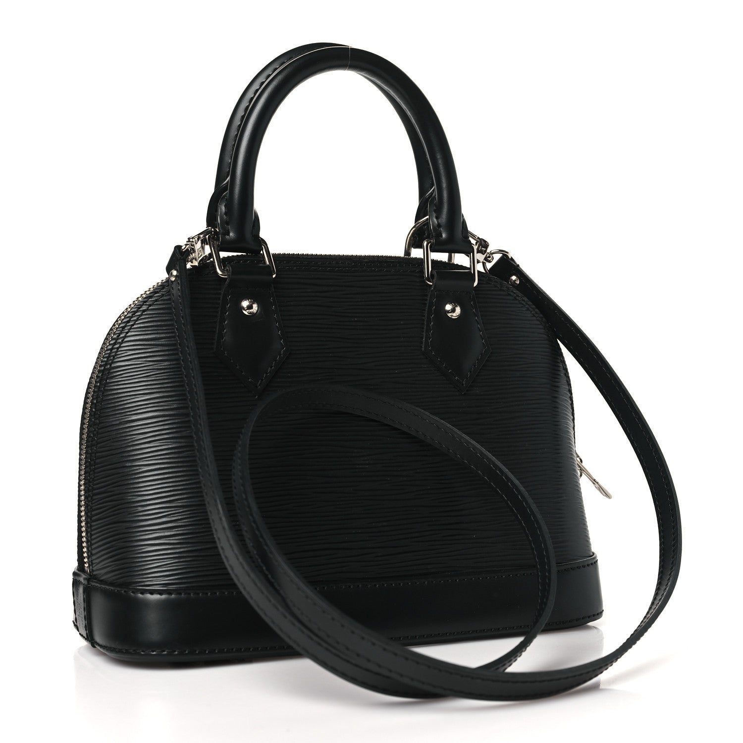 Louis Vuitton Epi Alma BB Black 3 of 10